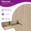 Étagère à lessive à 2 niveaux pour comptoir à linge à deux niveaux Kaboon l 58 po x P 28 po x H 12 po-119893862-122871968