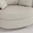 Upholstered Slipcovered Swivel Barrel Chair,Chenille Accent Chair With Pillows-119776315-135716057