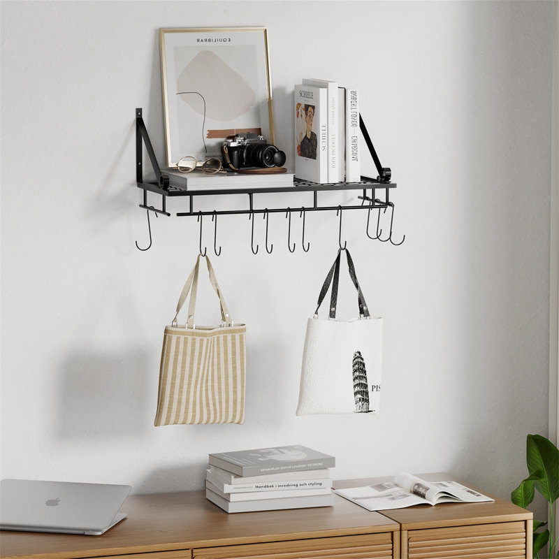 Rectangle Wall Mounted Pot Rack