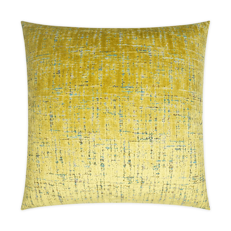 Moonstruck Pillow Cover & Insert, Sulfur, Square 20"
