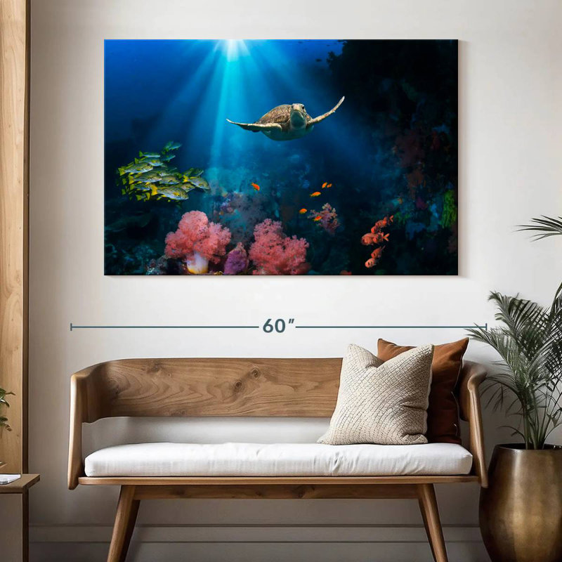 Brampt Ocean Underwater, 34" H x 51" W