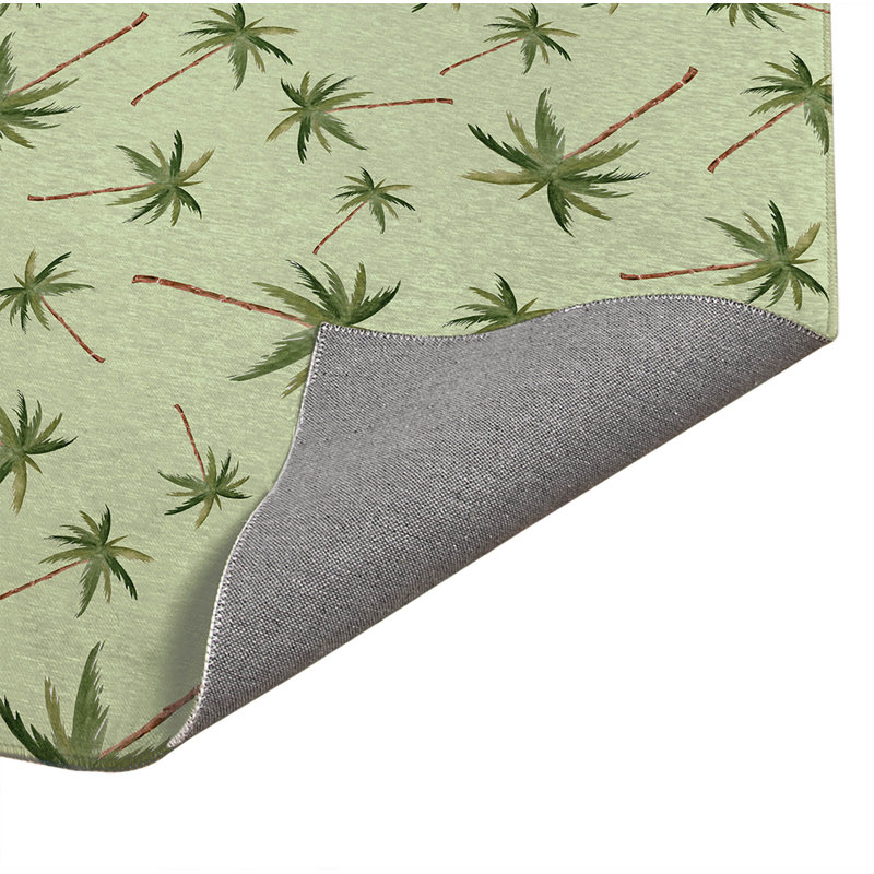 Summer Palms Outdoor Rug, Rectangle 5' x 7'