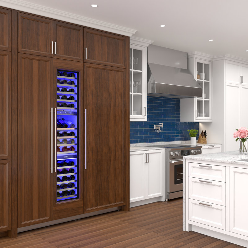 KoolMore Reserve Panel Ready 30 in. Column Refrigerator with 18 in. Wine Cooler and Freezer