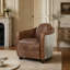Chaise en cuir Brancaster Retro