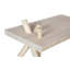 Branch Waterfall Coffee Table in Bleached