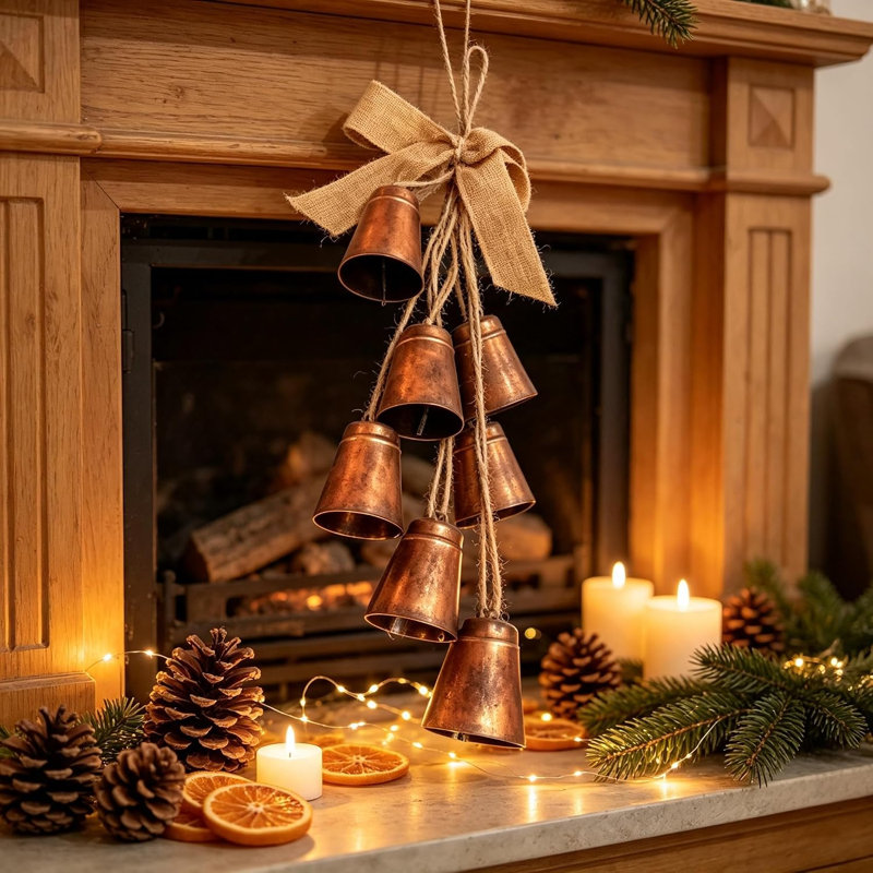 Ensemble de 5 ornements de Noël Vintage