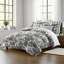 Ensemble de housse de couette en coton ébène Au Village Toile 8 pièces-102185517