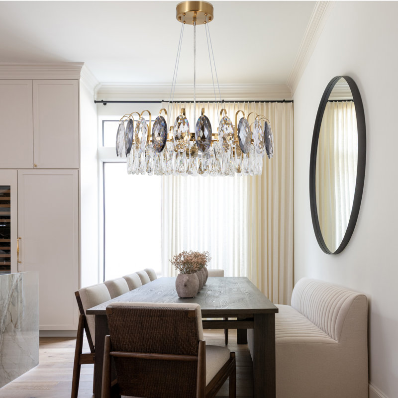 Lustre en cristal 24 po