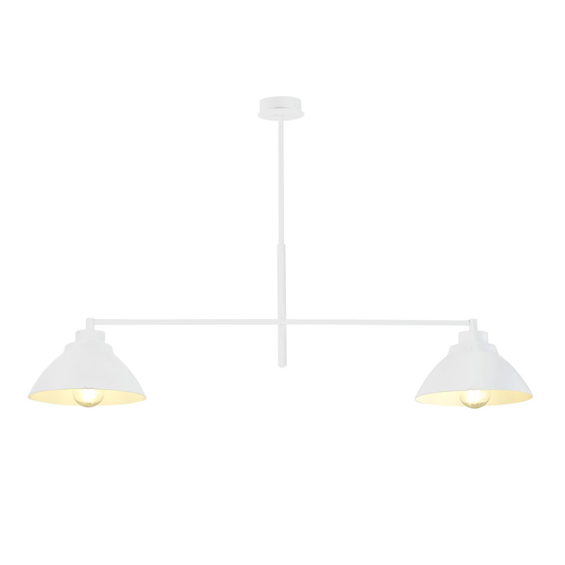 Kiwan 2 - Light Cone Chandelier, White