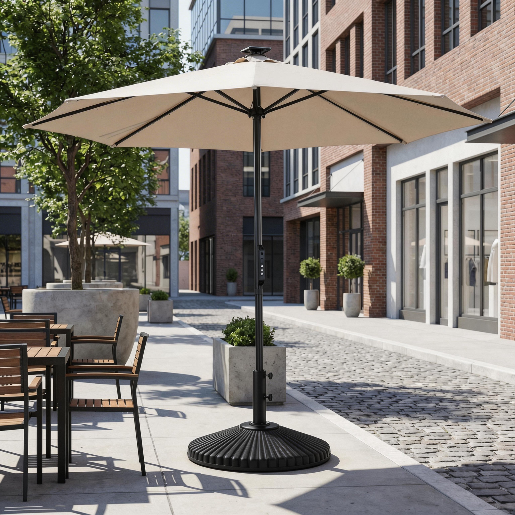 best choice products 10ft outdoor steel market patio umbrella w/crank Best Choice Products 10ft Outdoor Steel Market Patio Umbrella w/ Crank Tilt  Push Button 6 Ribs