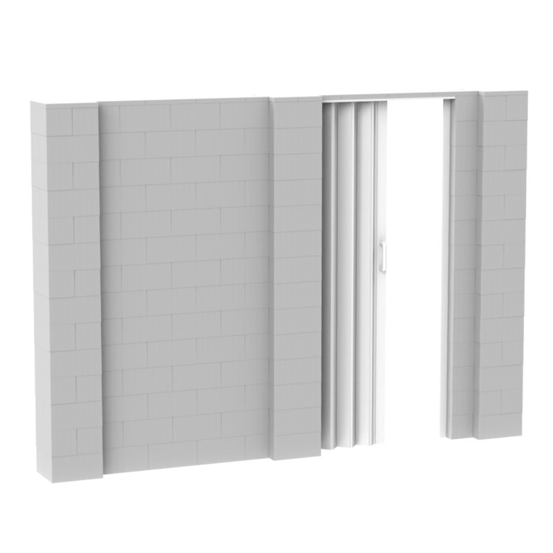 Ensemble mural bloc géant, Translucide, 120"