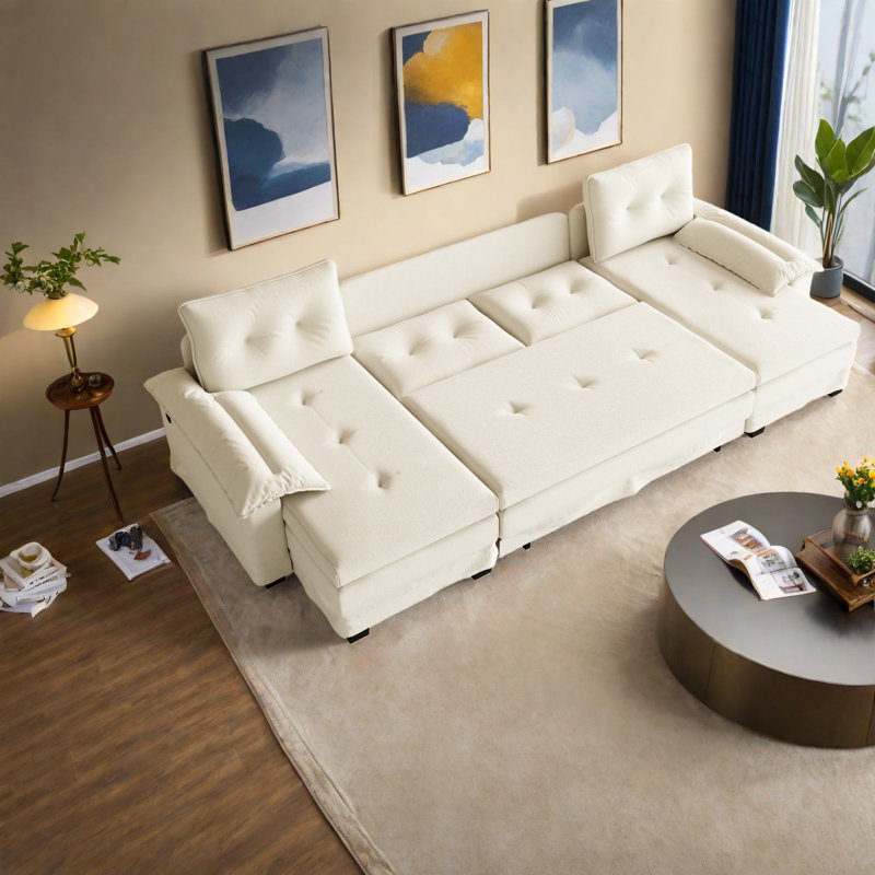 Canapé modulaire en chenille pour la maison In Sleeper