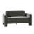 Werts 59.5" Modern Curved Chenille Loveseat Sofa-2026583565