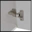 Meuble-lavabo mural 18 po avec lavabo en résine blanche et porte d'armoire à fermeture en douceur 18 po-1865138296