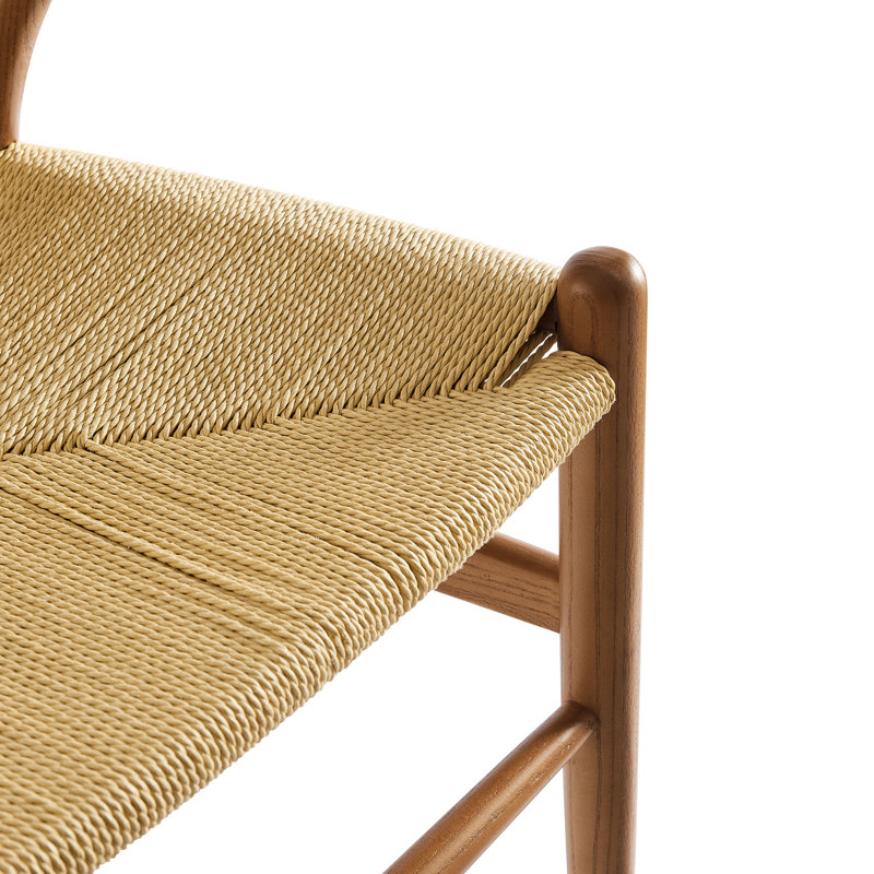Chaise d'appoint Amish, Noyer, Naturel