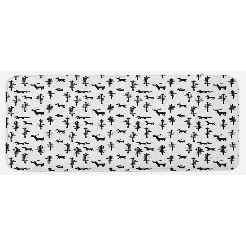 Tapis de cuisine forest