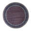 Wool Oriental Area Rug in Rust/Navy