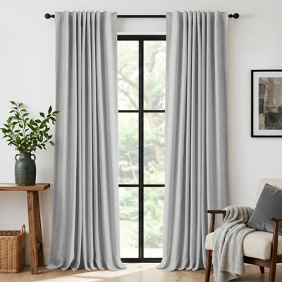 Graciella Linen Blackout Curtain Panel