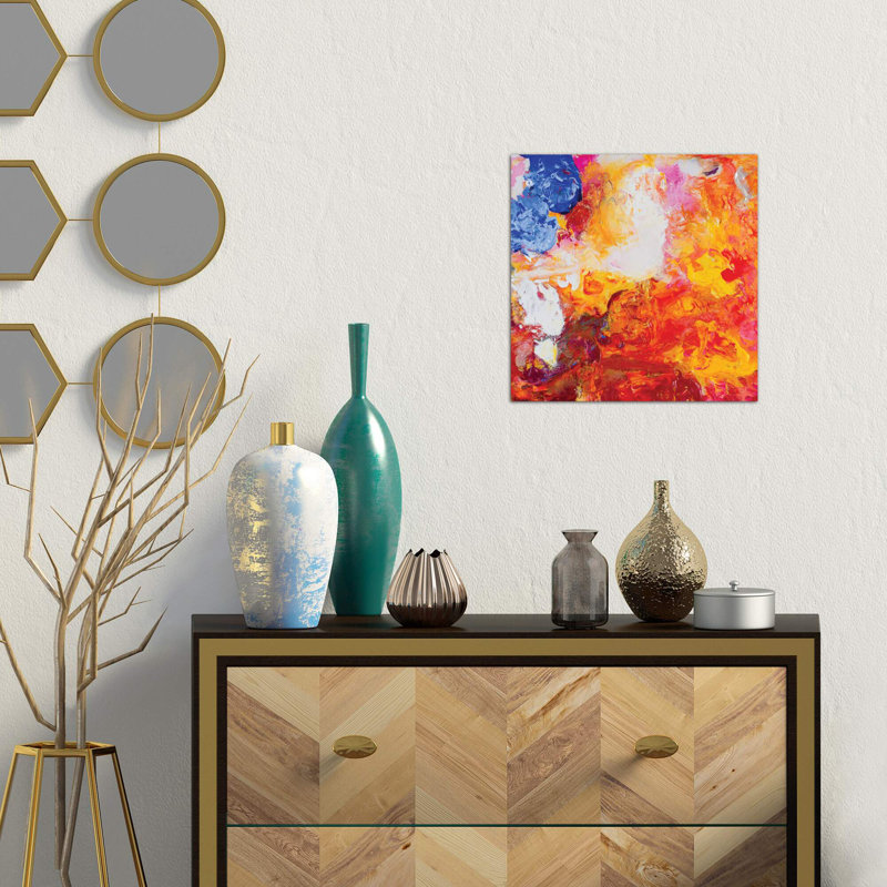 Beautiful Accidents XV - Wrapped Canvas Painting, 66.04 cm H x 66.04 cm W x 3.175 cm D