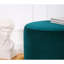 Aisah 40Cm Wide Round Pouffe Ottoman-1966531391