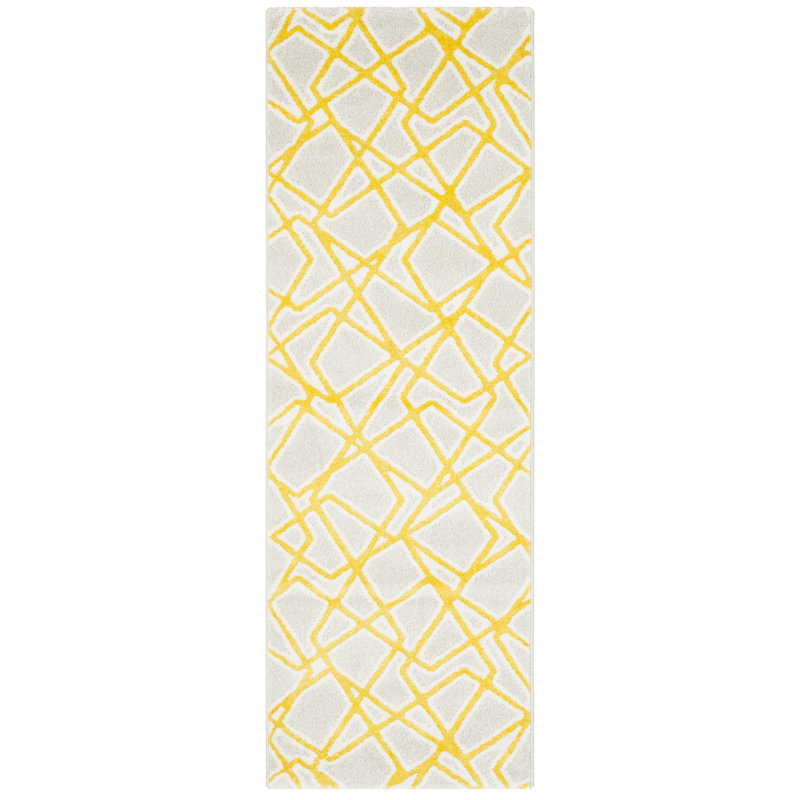 Logreira Porcello Performance Geometric Rug, Runner 2'4" x 6'7"