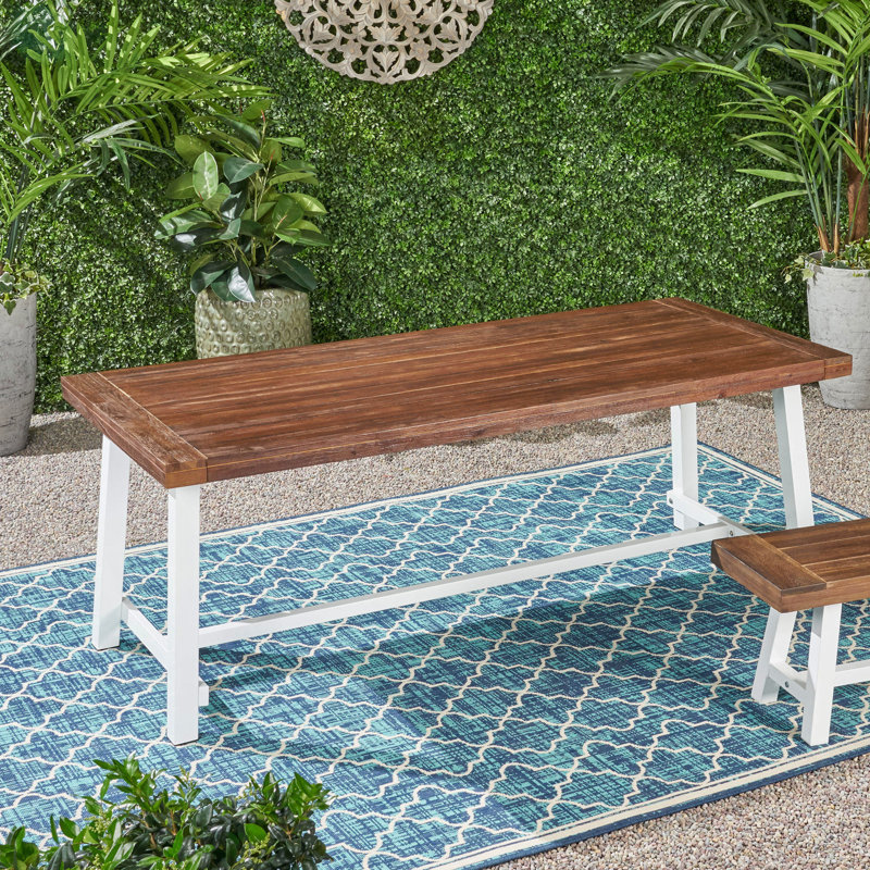 Tables de patio, Blanc