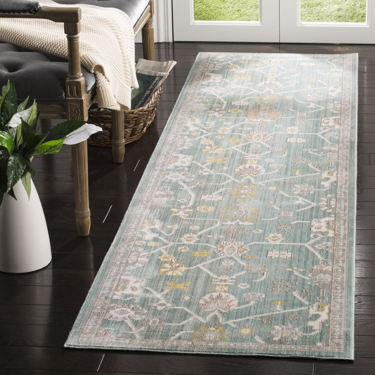 Tapis bleu clair Chantae