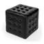 Leon Button Tufted Leather Ottoman-996551951