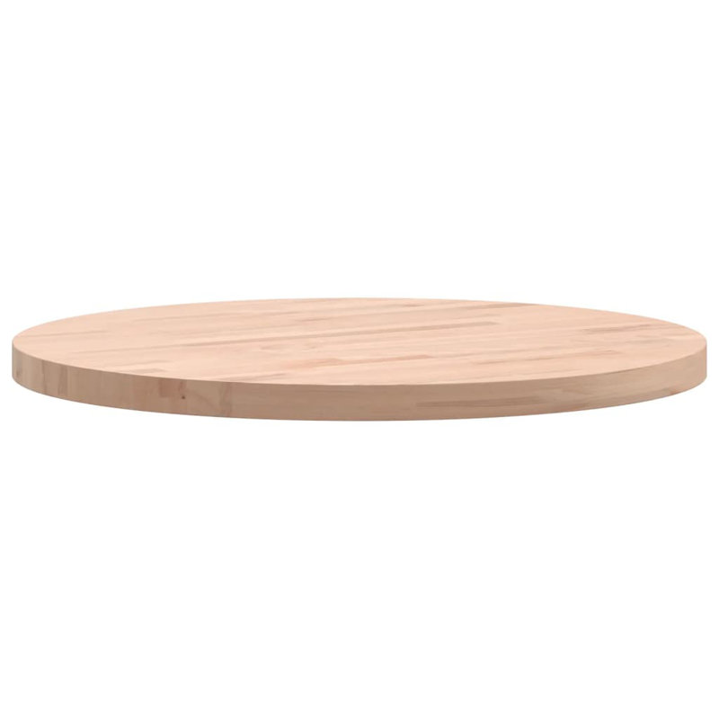 Tiphonnet Solid Wood Table Top, 2.5cm H x 50cm W x 50cm D, Natural
