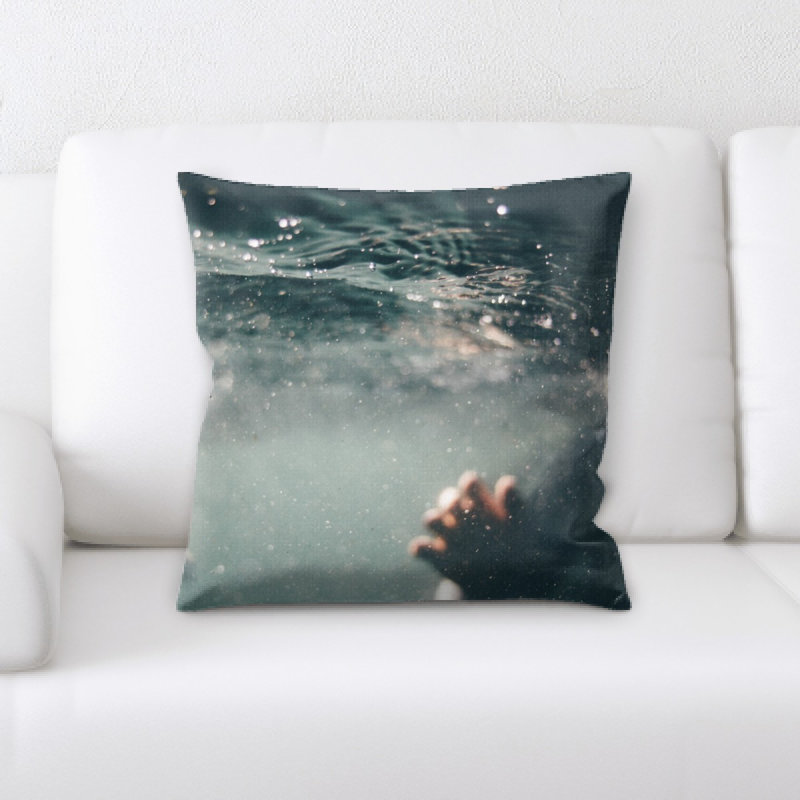 Coussin décoratif subaquatique