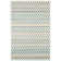 Poppy Blue Handwoven Wool Rug