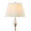 Ensemble de lampes de table et de plancher 3 pièces Nickel brossé