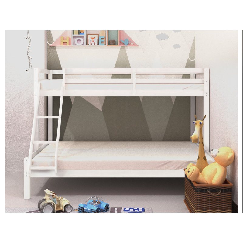 Rose Kids EU Double - 140 X 200 Cm Bunk Bed, White