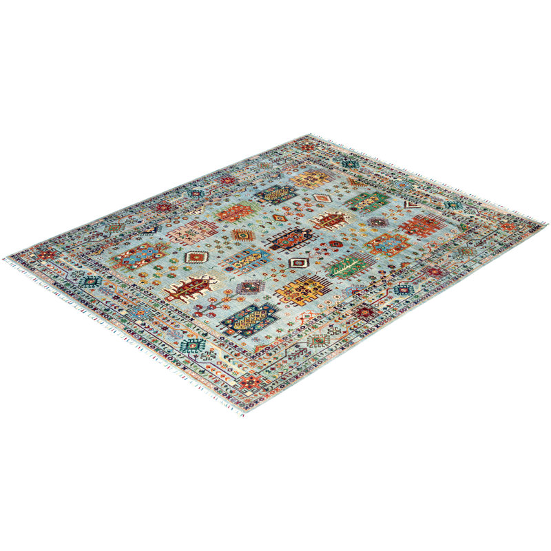 One-of-a-Kind Rectangle 8'3" X 10'4" Hand Knotted Area Rug