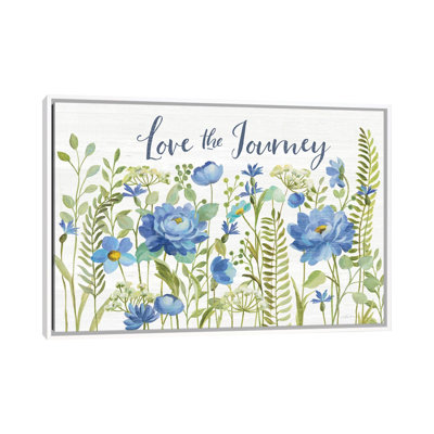 «Botanical Blue II» par Silvia Vassileva - impression d'art graphique