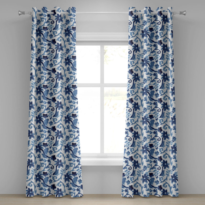 Dilon Semi Sheer Curtain Pair