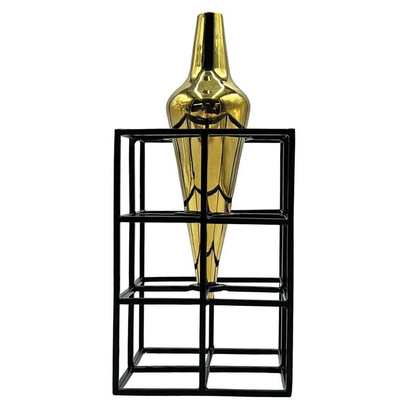 Kyelee Handmade Brass Table Vase