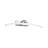 1 - Light Hardwired LED Wall Mounted Picture Light-72554810