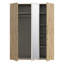3 Door Manufactured Wood Wardrobe