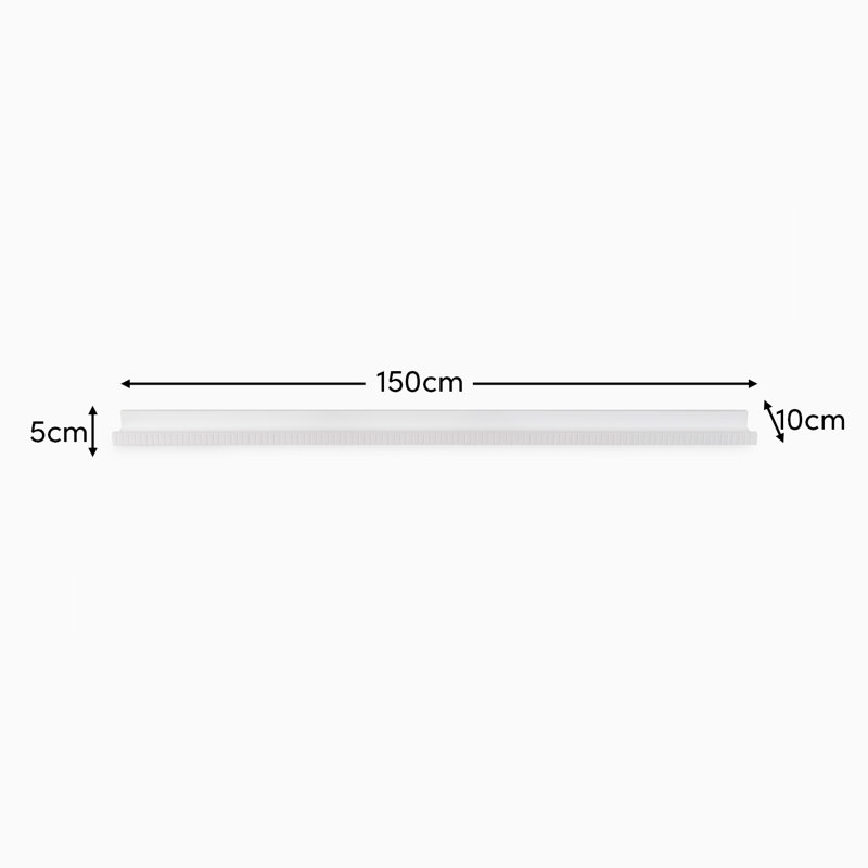 Picture Ledge Wall Shelf, 5cm H x 75cm W x 10cm D