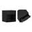 Clive 22" Mid-Century Modern 1-Drawer Nightstand in Black-1689114439