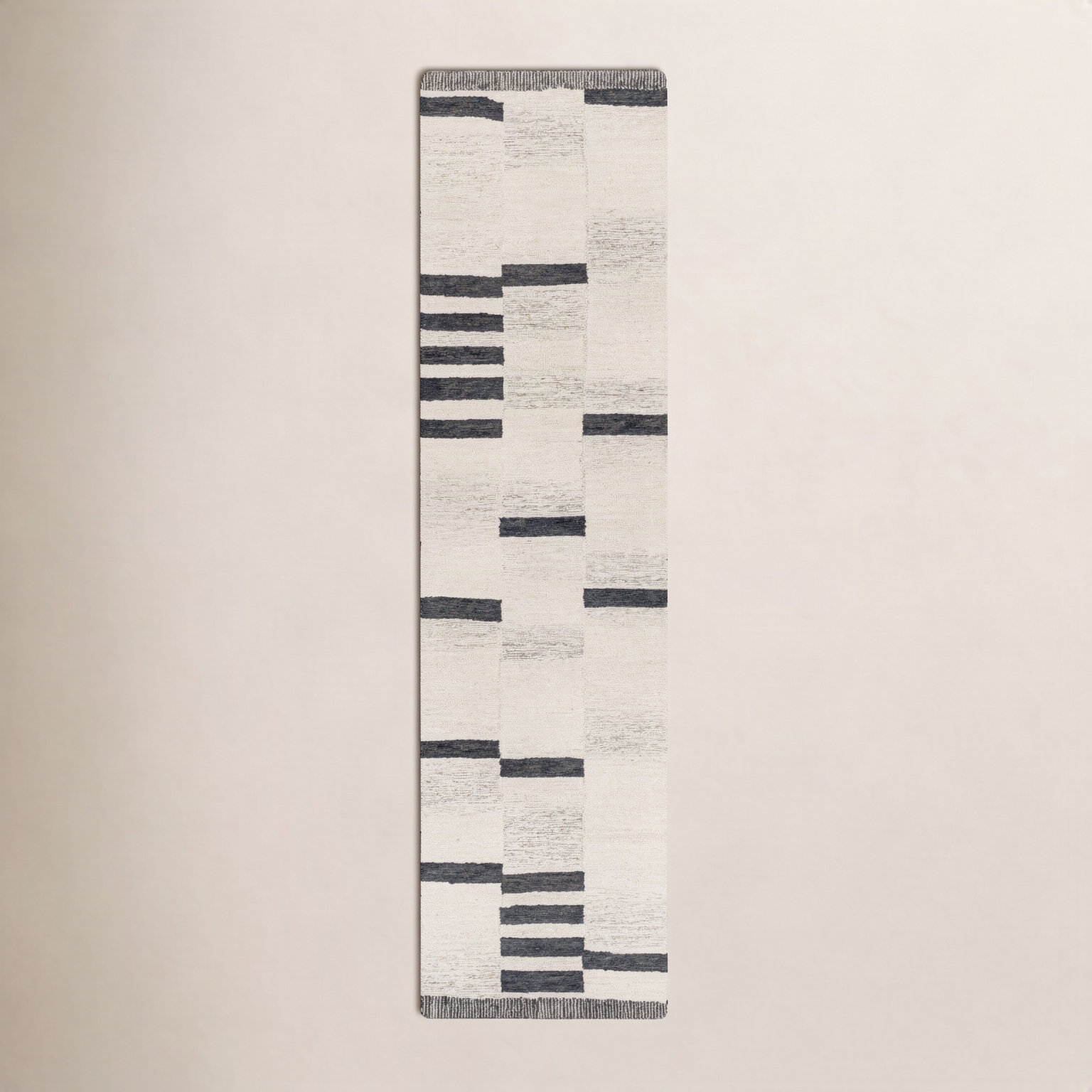Uptown Hand-Tufted Geometric Rug, Rectangle 2'6" x 10'