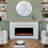 Cravenhall 64" Landscape Electric Fireplace by Real Flame-123186354