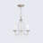 Burvale 3 - Light Candle Style Chandelier-13645581