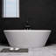 Baignoire de trempage autoportante 66 po à surface solide 66 po