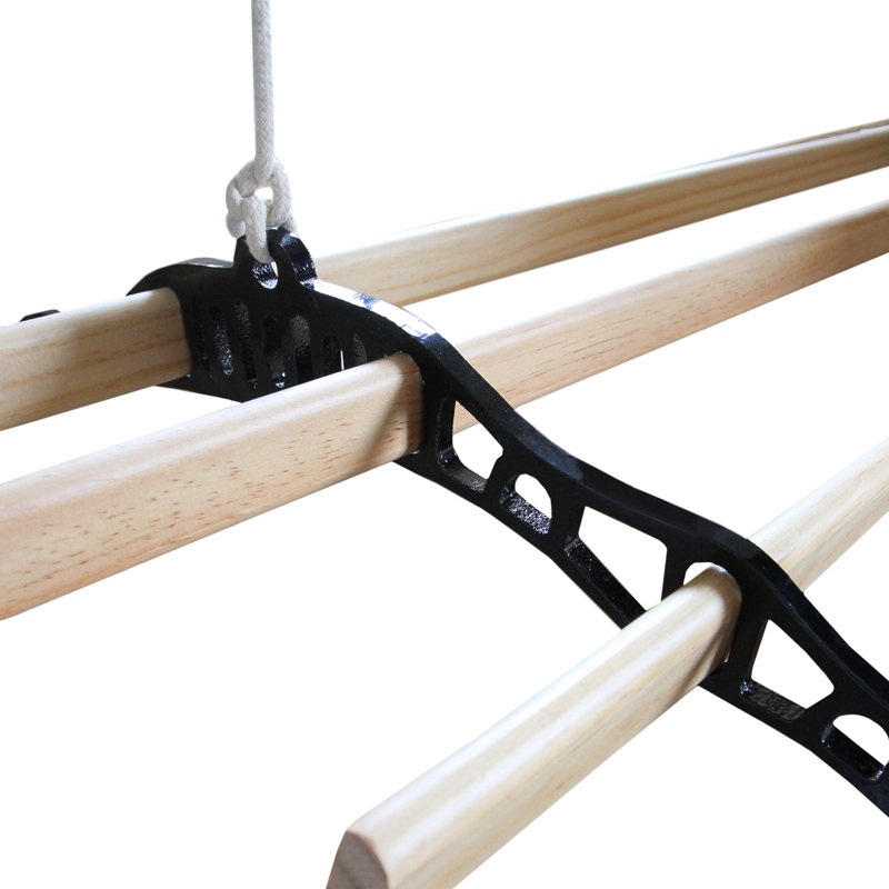 Wood Wall-Mounted Drying Rack