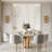 Adyanna 3-Light Iron Flush Mounted Sconce