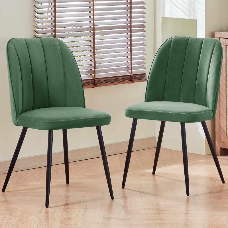 150Cm Table With 6 Modern Cool Colour Upholstered Dining Chairs, Light Green