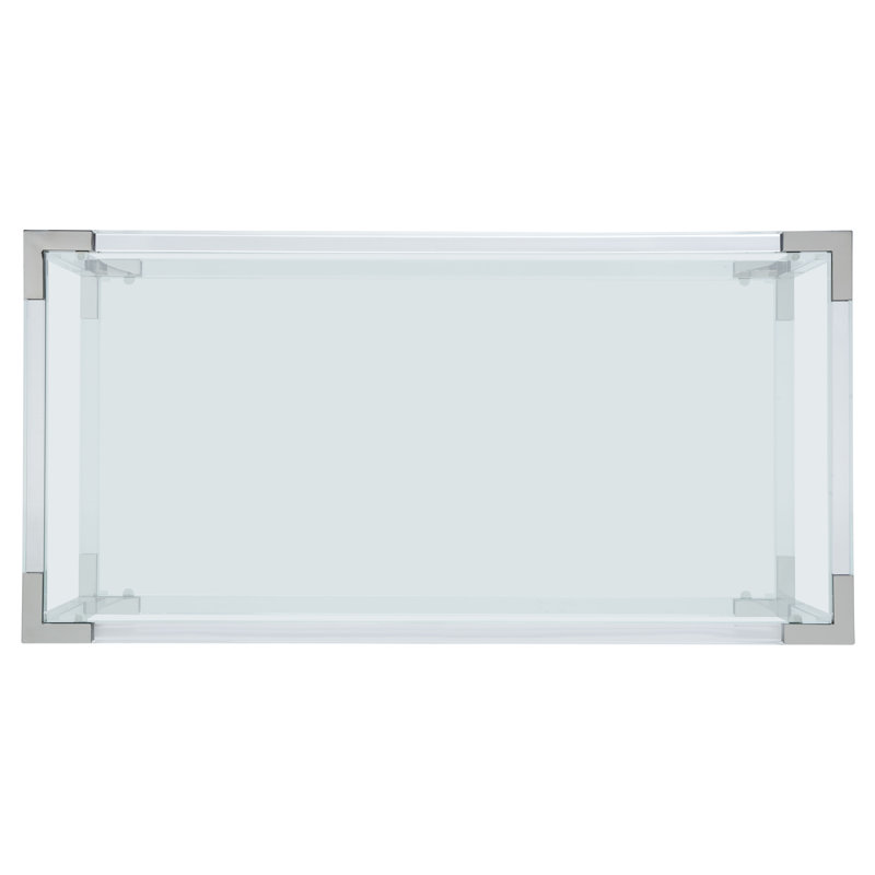 Louisa Coffee Table, Silver