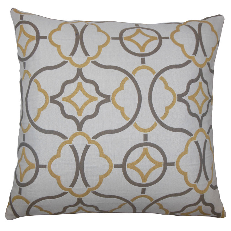 Fearghus Square Pillow Cover & Insert, Sandstone